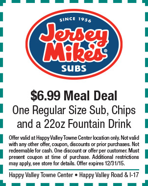 jersey mike's happy valley