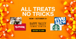 All treats, no tricks, now - October 31